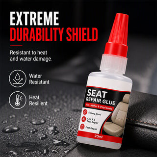 SeatSeal – 🚗 Quick-Dry Leather & Vinyl Repair Glue with Precision Nozzle
