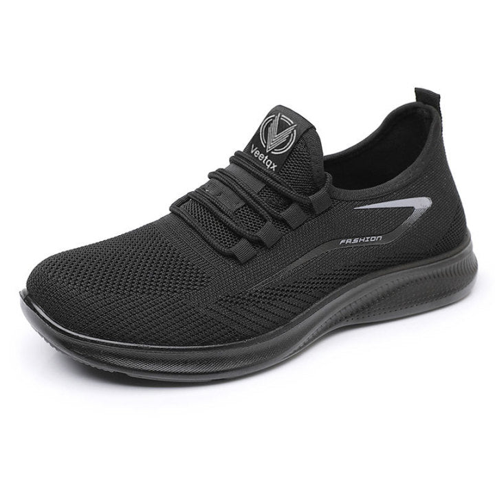 ⏰LAST DAY - 50% OFF🛒Men's Hands Free Slip On Oxford Shoes – Ultra Comfortable knitted fabric shoes, Lightweight Casual Walking Sneakers, Comfortable Dress Shoes, Mesh Urban Shoes for Business & Daily Wear