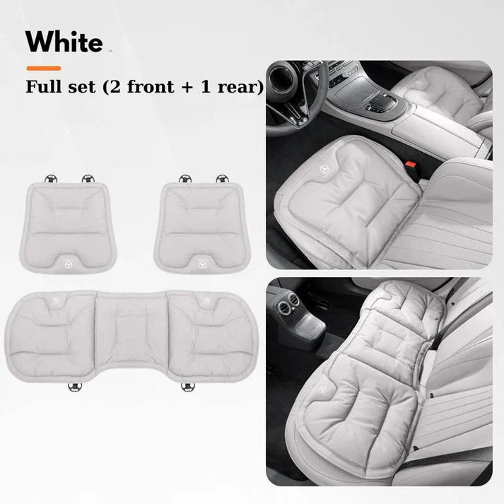 CushySeat – Skin-Friendly, Dirt-Repellent PU Leather Car Seat Cushions