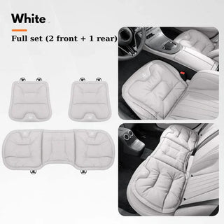 CushySeat – Skin-Friendly, Dirt-Repellent PU Leather Car Seat Cushions