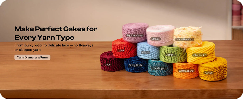 YarnGlide – A1 Pro Max Electric Yarn Winder
