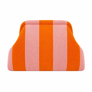 SnapKnit – Snap-Shut Knitted Makeup Bag with Wide Opening