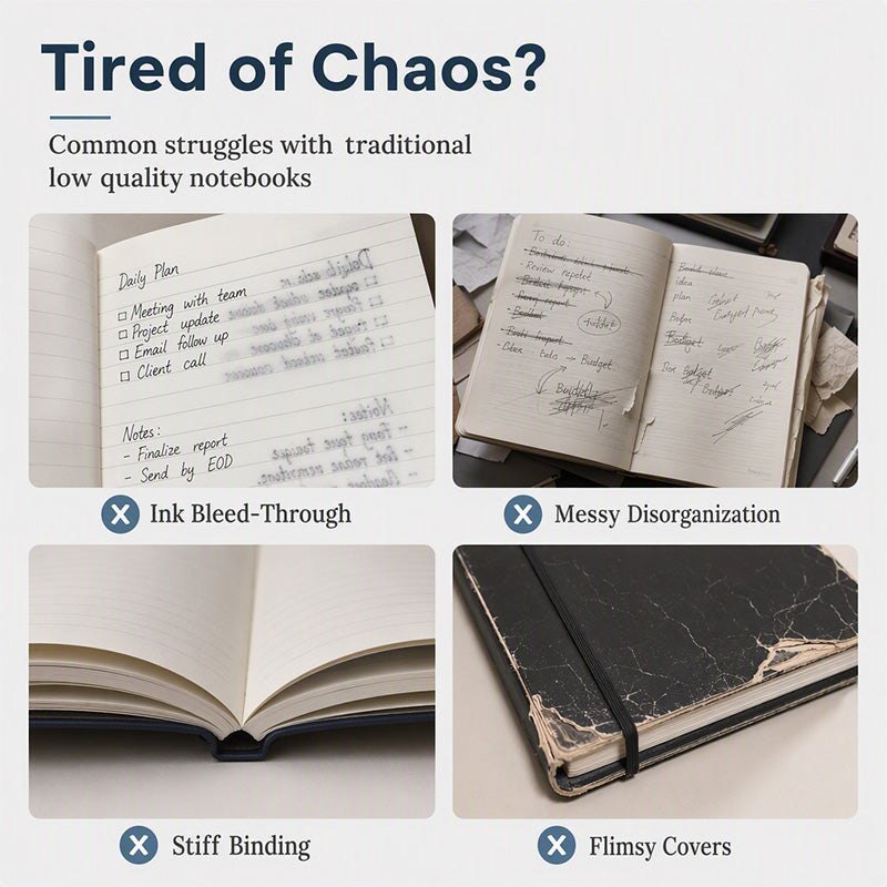 DayClarity – 2027 Minimalist Daily Planner Notebook