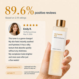 SilkGlow – EGF Peptide Firming Toner
