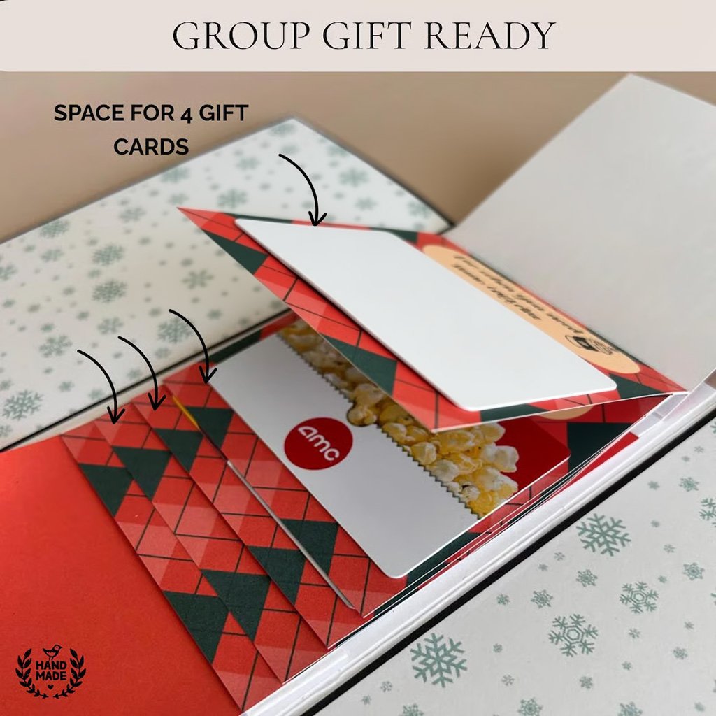CascadeCard – Handmade Waterfall Gift Card Booklet