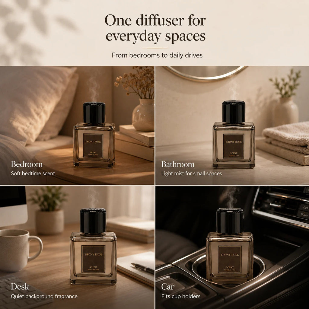 ScentRhythm – Automatic Rechargeable Scent Diffuser
