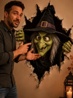 🎃HauntBreak – Halloween 3D Wall Decals