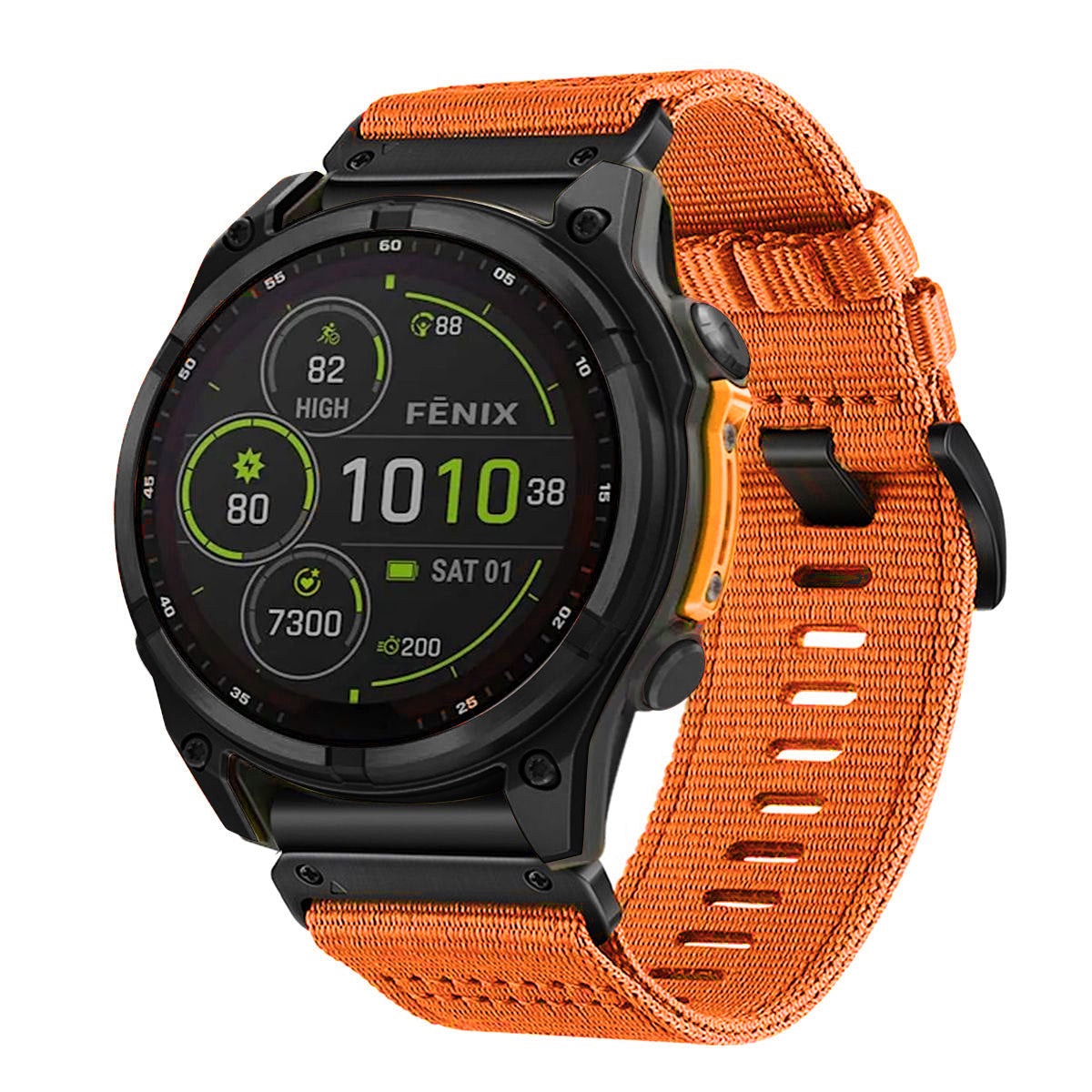 TrailWeave – Nylon Canvas Strap for Garmin QuickFit 20/22/26mm Watches