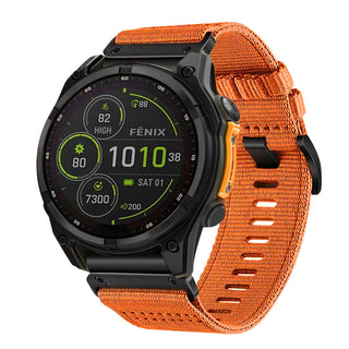 TrailWeave – Nylon Canvas Strap for Garmin QuickFit 20/22/26mm Watches