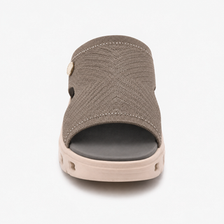 CloudStep – Women's Breathable Knit Comfort Slides with Cushioned Footbed
