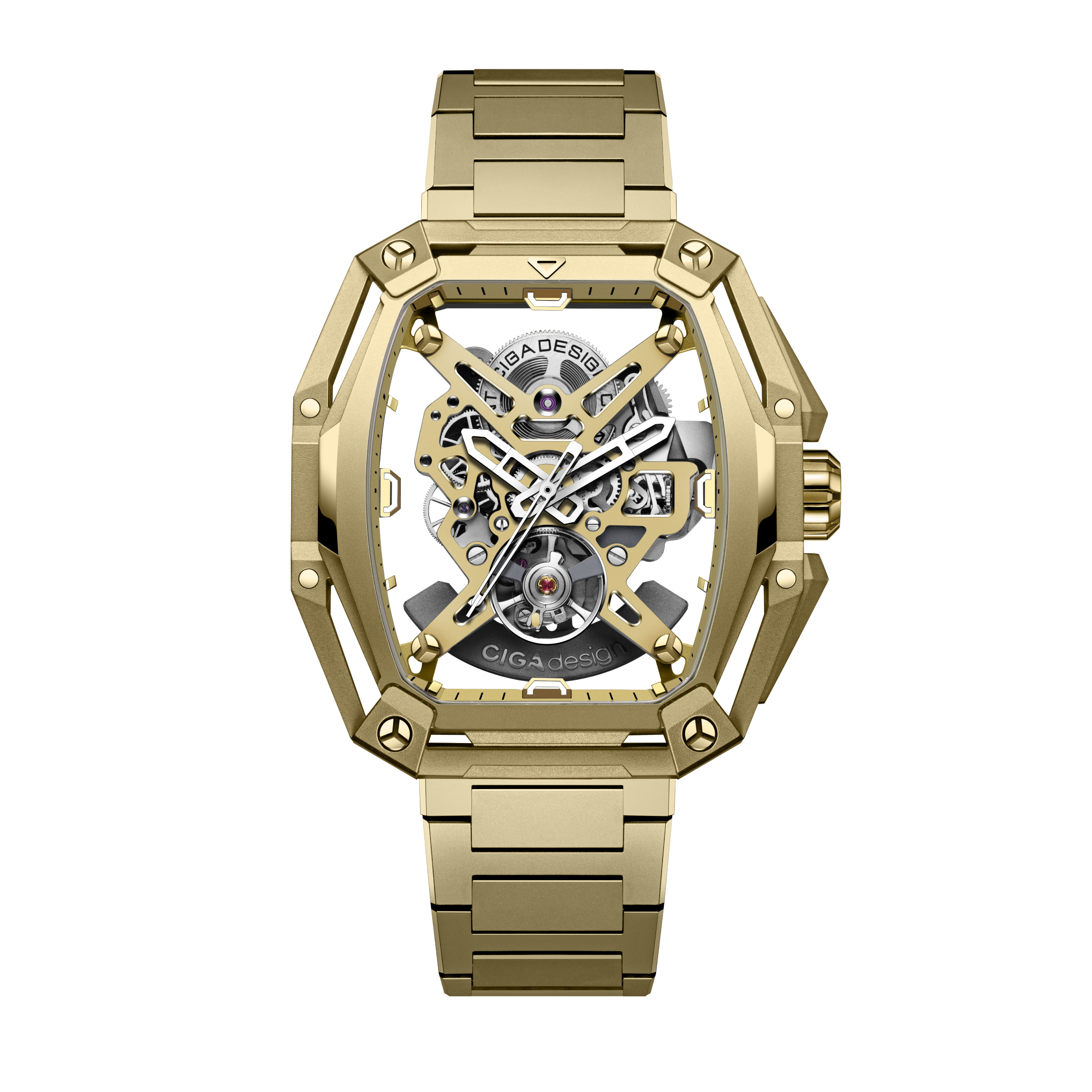 HunterVintage – CIGA Design Skeleton Automatic Watch