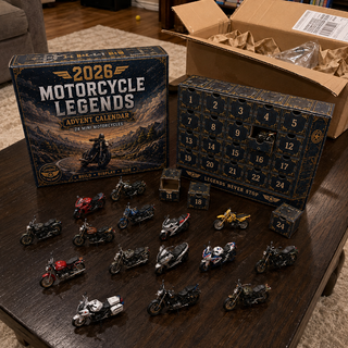 🎁 MotoCountdown – 2026 Motorcycle Legends Advent Calendar: 24 Days, 24 Mini Motorcycles, 24 Legendary Rides