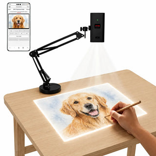 TraceCraft – Wireless Art Tracing Projector with 360° Flexible Arm