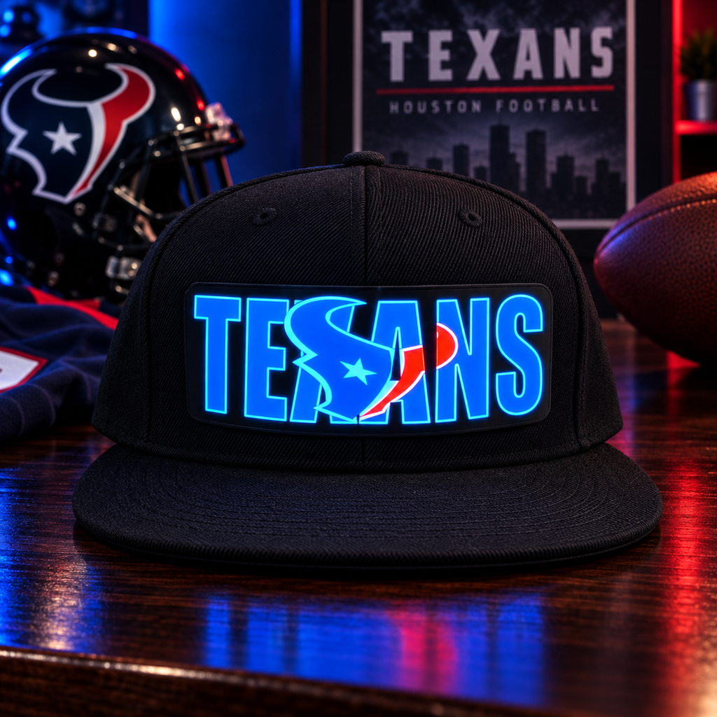 GameGlow – Football Fan LED Light-Up Snapback Cap