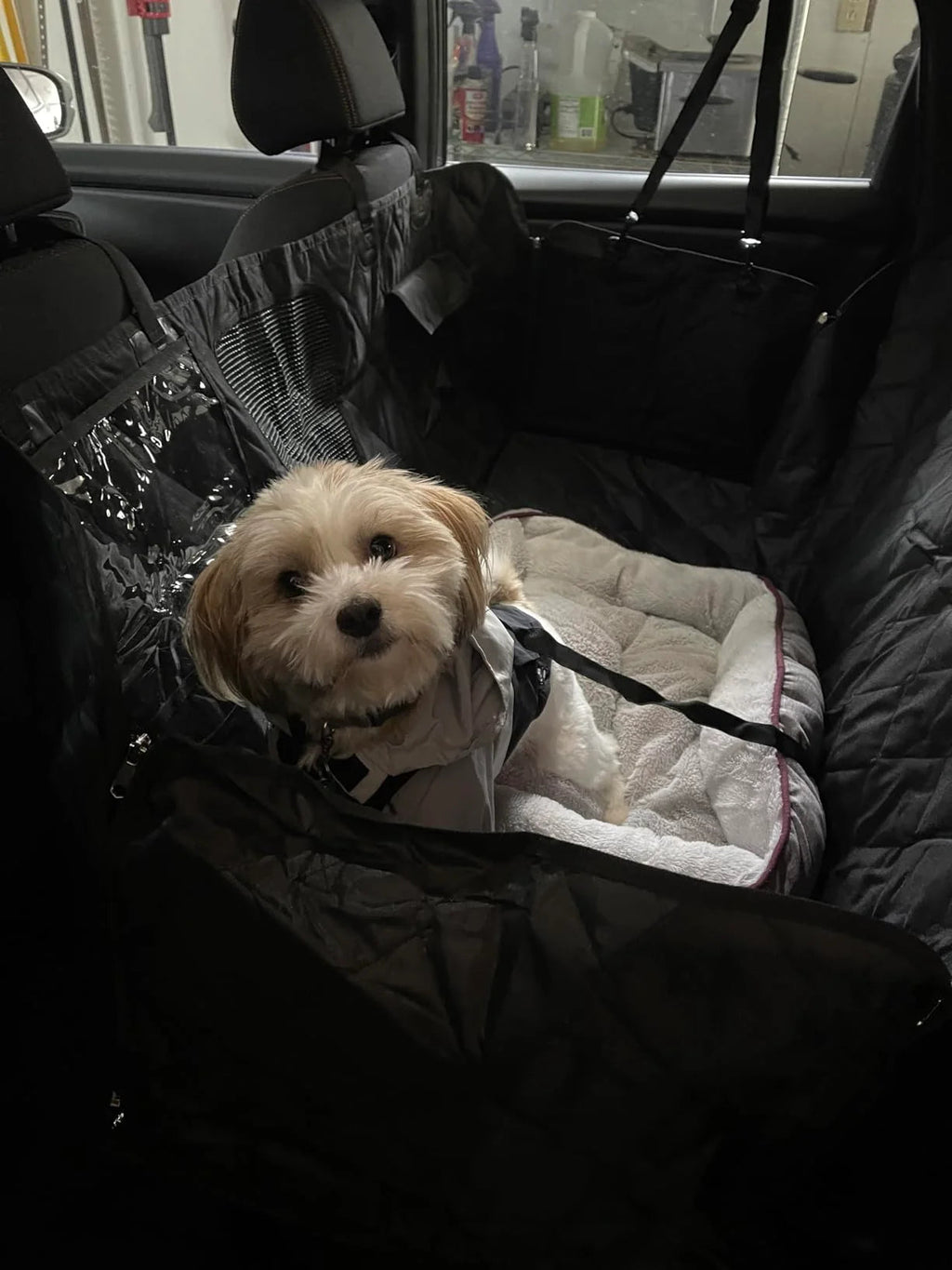 PawDeck – Hard-Bottom Backseat Extender for Dogs