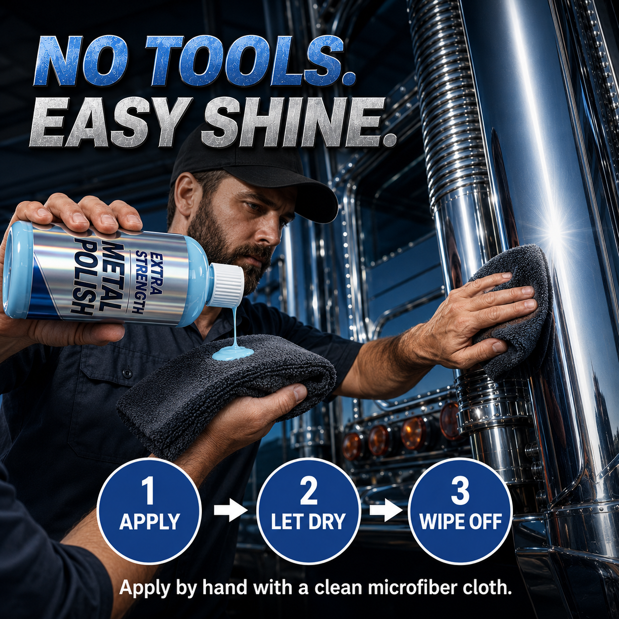 ✨ShineForge – Heavy-Duty Metal Shine Polishing Compound🛠️