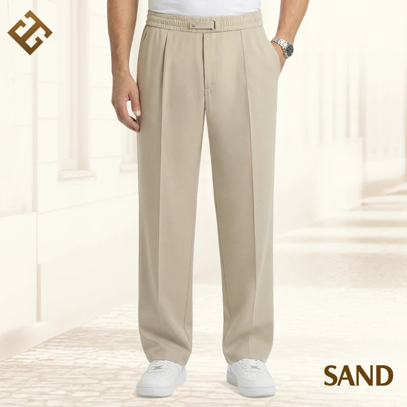 SmartDrape – Men's Flexible Straight-Fit Pull-On Comfort Pants
