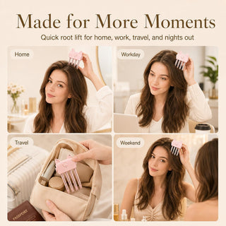 LiftPaw – Cordless Heated Root Volume Clip for Fine, Flat Hair