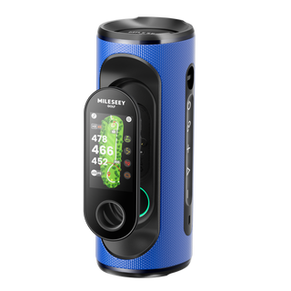The Blue Color Version of MILESEEY GeneSonic Pro Detachable Golf GPS Speaker