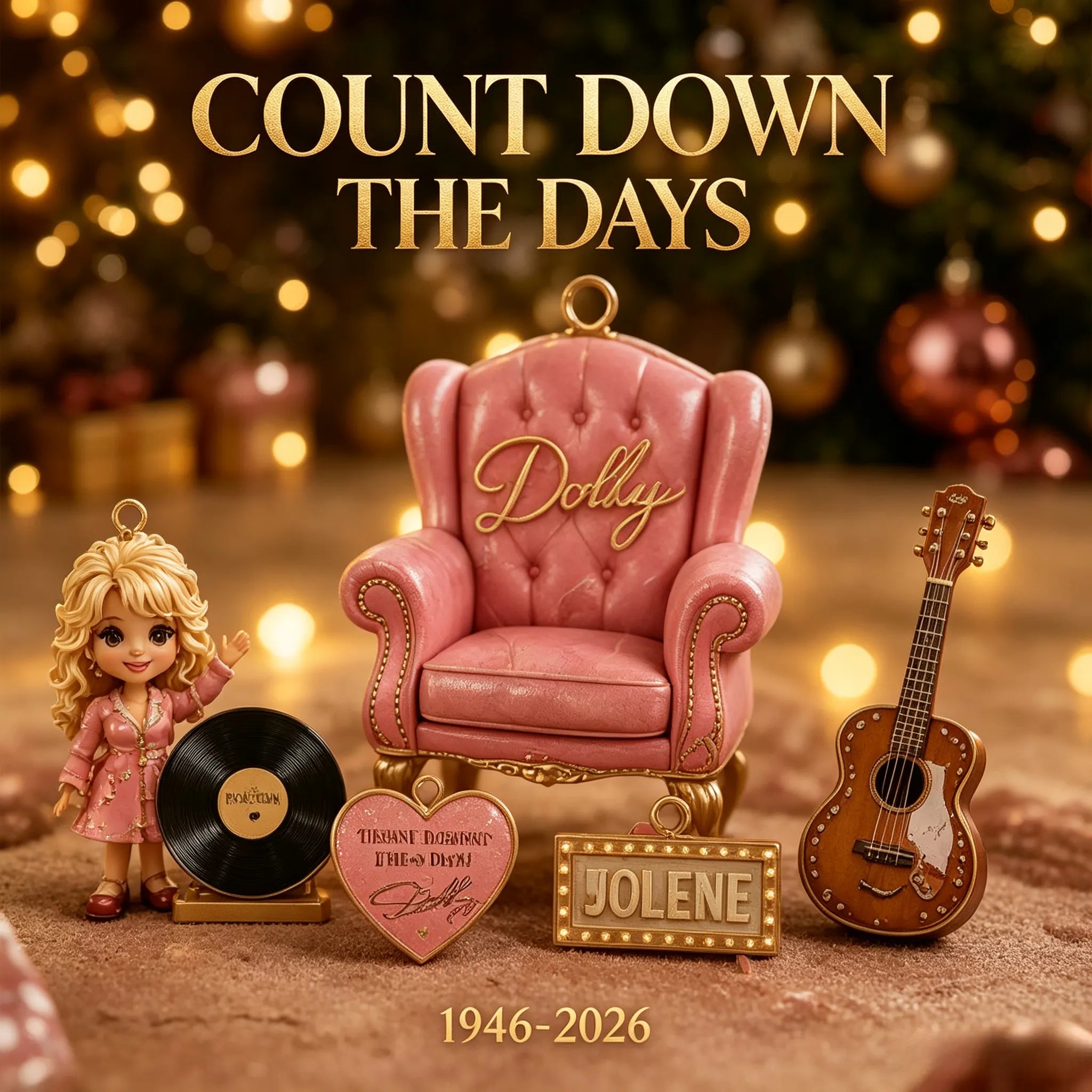🎸🦋CountryCountdown – Queen of Country Music Advent Calendar 2026 Limited Edition