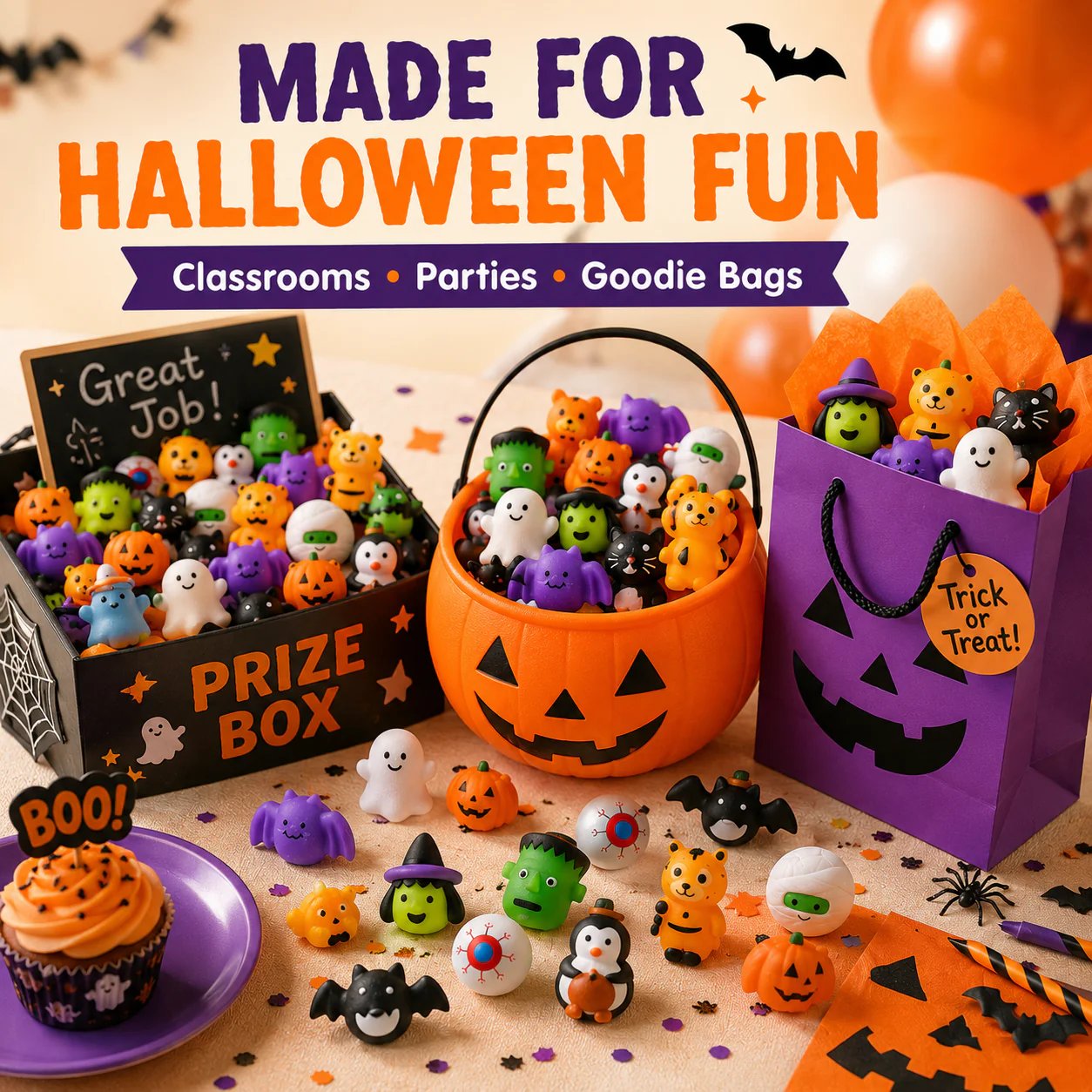 SpookySquish – 🎃 Halloween Mochi Squishy Toy Sets