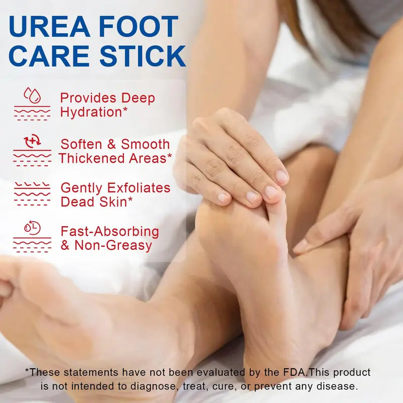 HeelGlide – 60% Urea Foot Care Stick for Dry, Cracked Heels