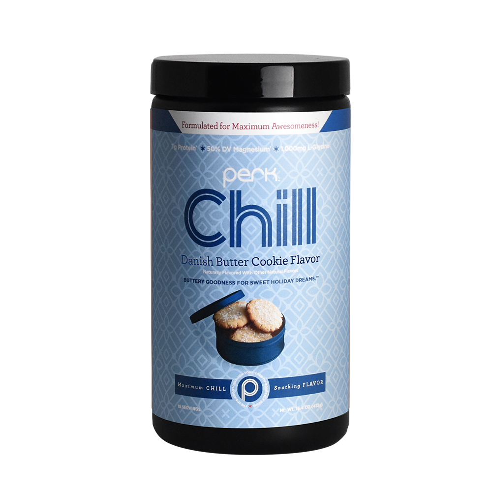 CozyChill – Nighttime Relaxation Drink Mix with Magnesium, L-Glycine & Protein