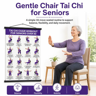 ChairFlow – Illustrated Chair Tai Chi and Yoga Charts