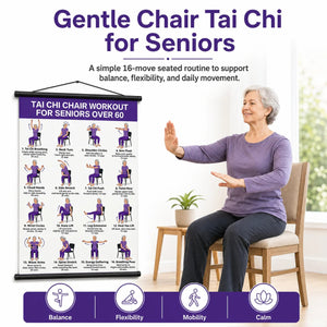 ChairFlow – Illustrated Chair Tai Chi and Yoga Charts