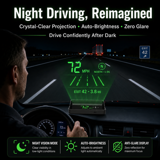RoadVista – GPS Digital Car Head-Up Display