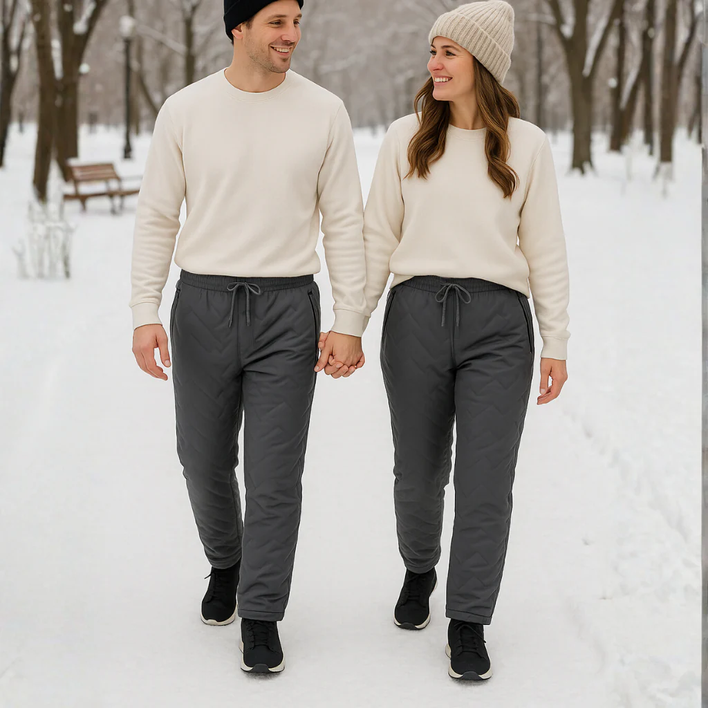ThermaTrek – Unisex Fleece-Lined Water-Repellent Thermal Pants