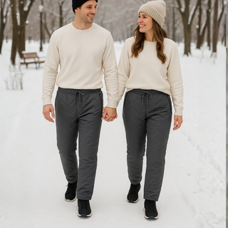 ThermaTrek – Unisex Fleece-Lined Water-Repellent Thermal Pants