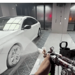 TurboWash X – Tactical-Style Pressure Washer Gun with Foam Cannon