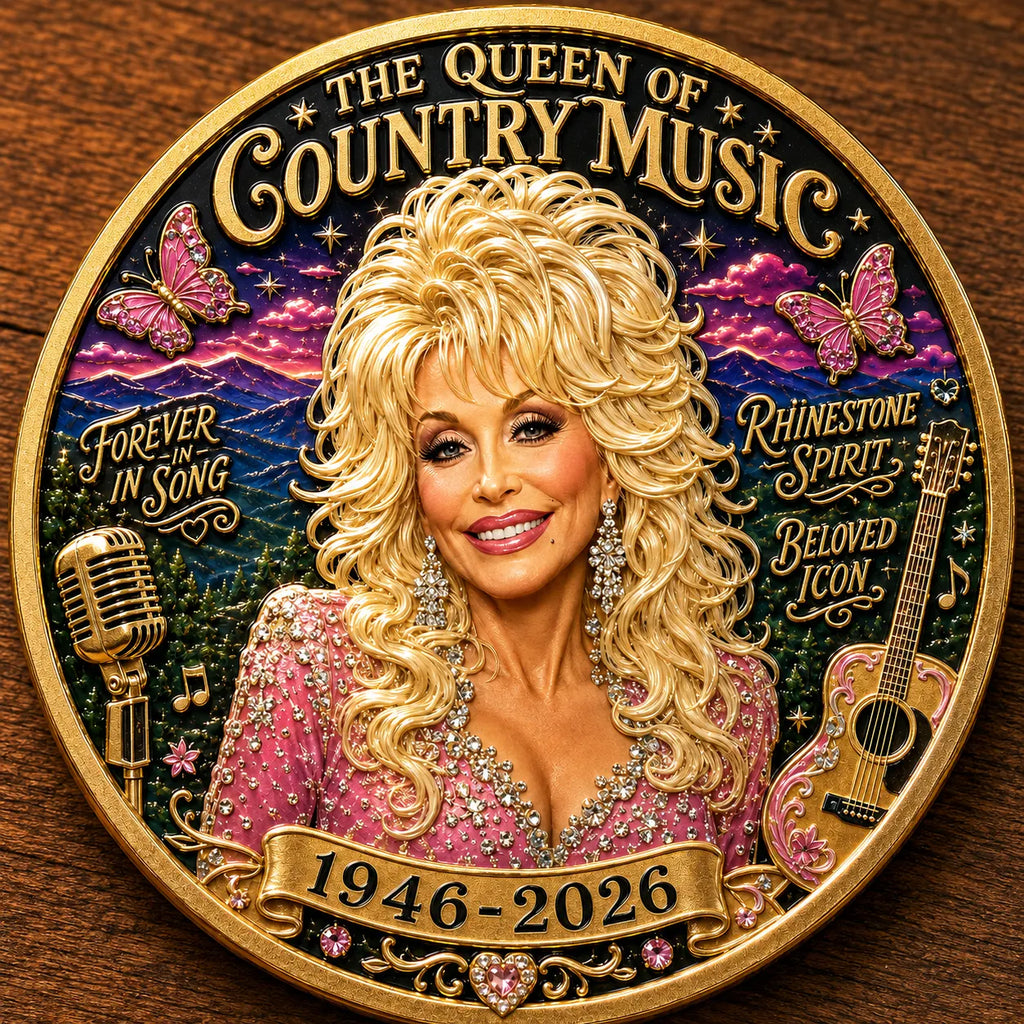 🦋 ForeverInSong – 🎸 Dolly Parton 9-Piece Tribute Coin Collector’s Set