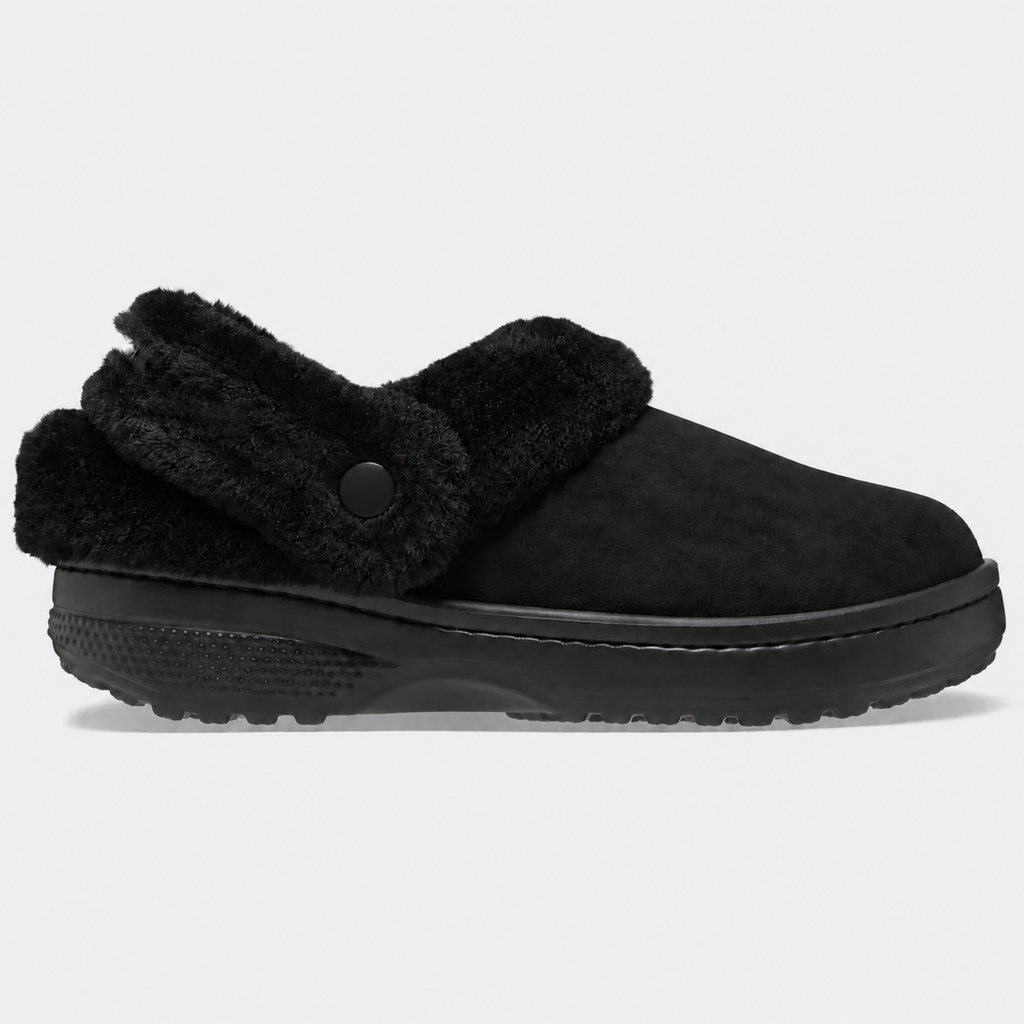 SnuggleClog – Women's Furry Lined Fuzzy Clog Slippers