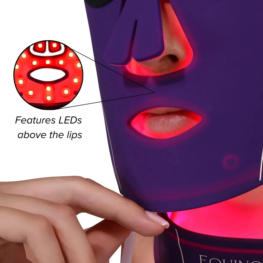 LumaRenew – Equinox™ Pro LED Light Therapy Mask for Face, Neck & Chest