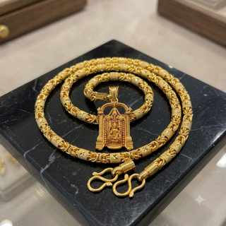 BalajiGrace – Traditional Venkateshwara Swamy Gold Pendant