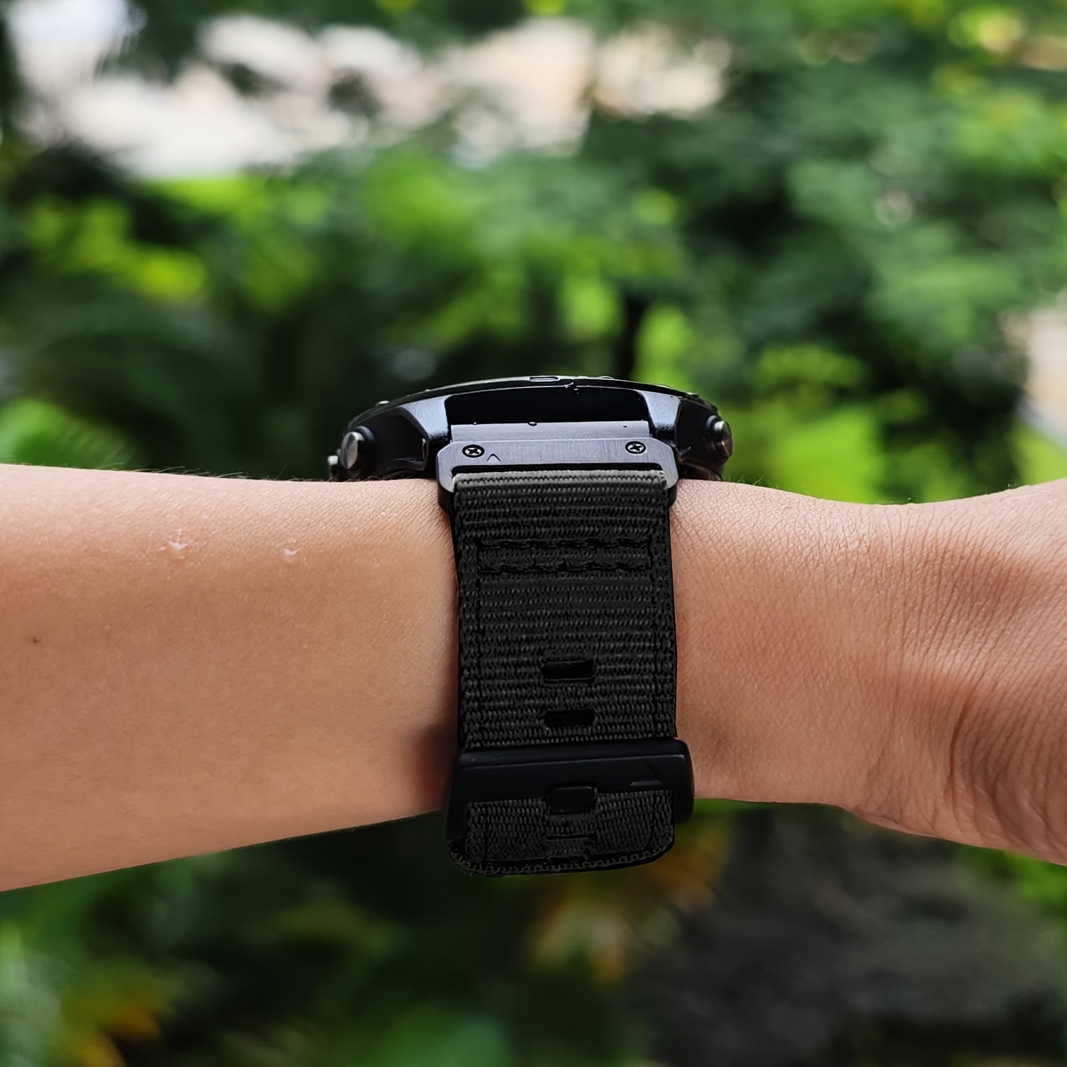 TrailWeave – Nylon Canvas Strap for Garmin QuickFit 20/22/26mm Watches