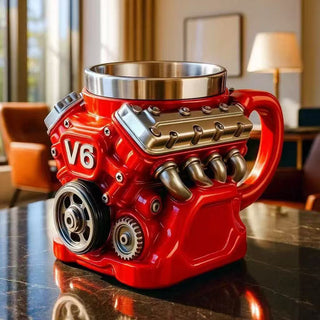 TorqueMug – Engine-Inspired Coffee Mug for Car Enthusiasts