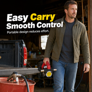 DieselDash – ⛽ 🚜 25 GPM Diesel Transfer Pump to Move Fuel Fast on Farms, Garages & Job Sites ⚡