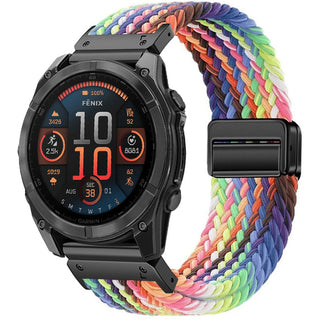 MagWeave – Magnetic Buckle Stretch Nylon Band for Garmin QuickFit 20/22/26mm