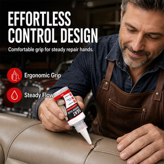 SeatSeal – 🚗 Quick-Dry Leather & Vinyl Repair Glue with Precision Nozzle