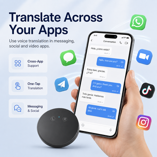 LinguaPod – 🔥🔥 AI Language Translator Device for Real-Time Two-Way Voice Translation