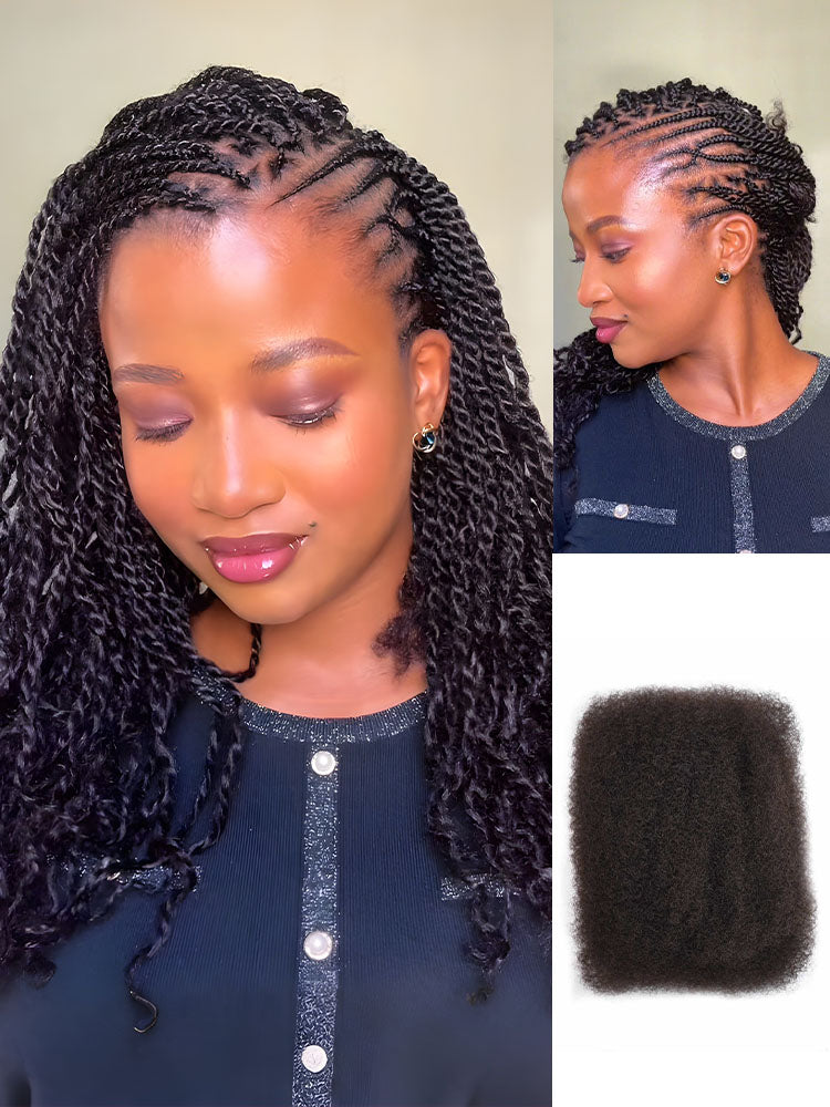 KinkyBlend – Afro Kinky Synthetic Braiding Hair Extensions