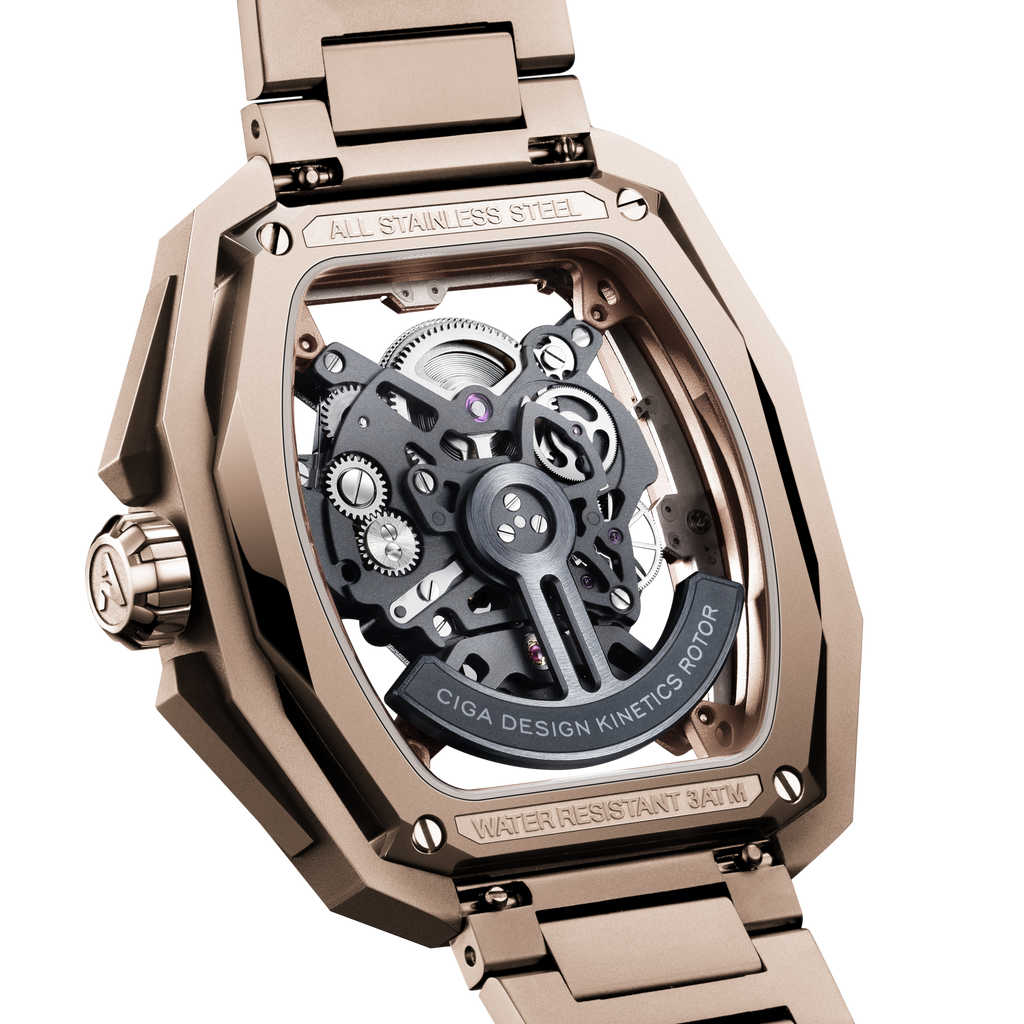 HunterVintage – CIGA Design Skeleton Automatic Watch