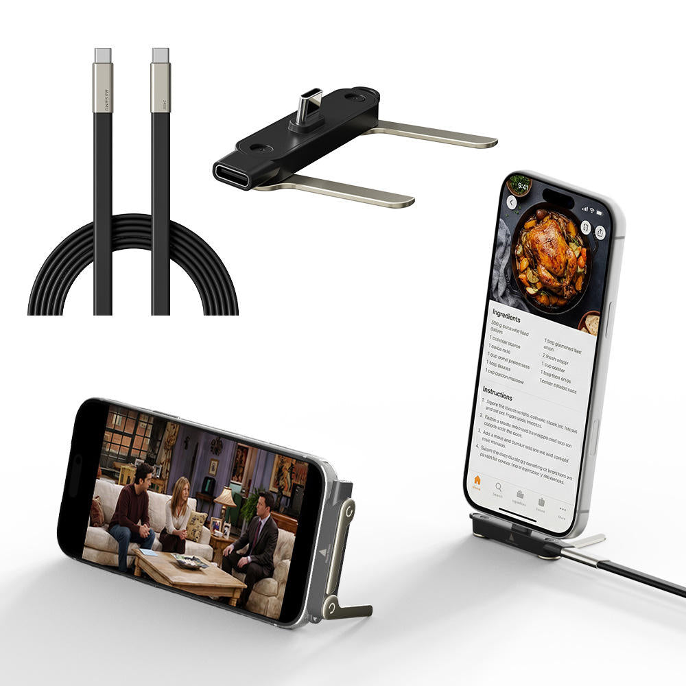 FlexCharge – 240W USB-C Stand Adapter and Cable Options