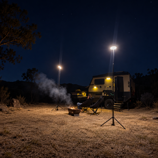 3000-Lumen Telescopic Camping & Work Light