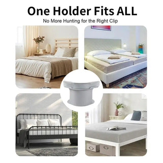 SheetLock – Locking Fitted Sheet Corner Holders