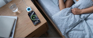 140W Type-C Physical-Disconnect Battery Guard Power Bank - Chargeable Mobile Protection Device with Auto-Eject, Smart Auto-Stop, Anti-Overcharge Tech, Green Light, High Compatibility for Safe Overnight Use, Digital