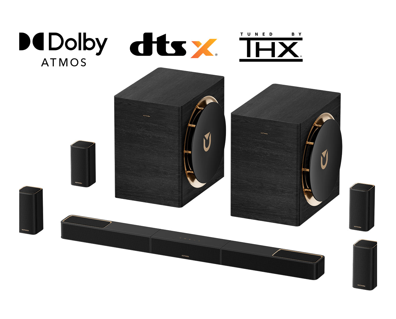 SkyWaveDual – 9.2.6 Dolby Atmos Wireless Surround Soundbar System with Dual 10" Subwoofers